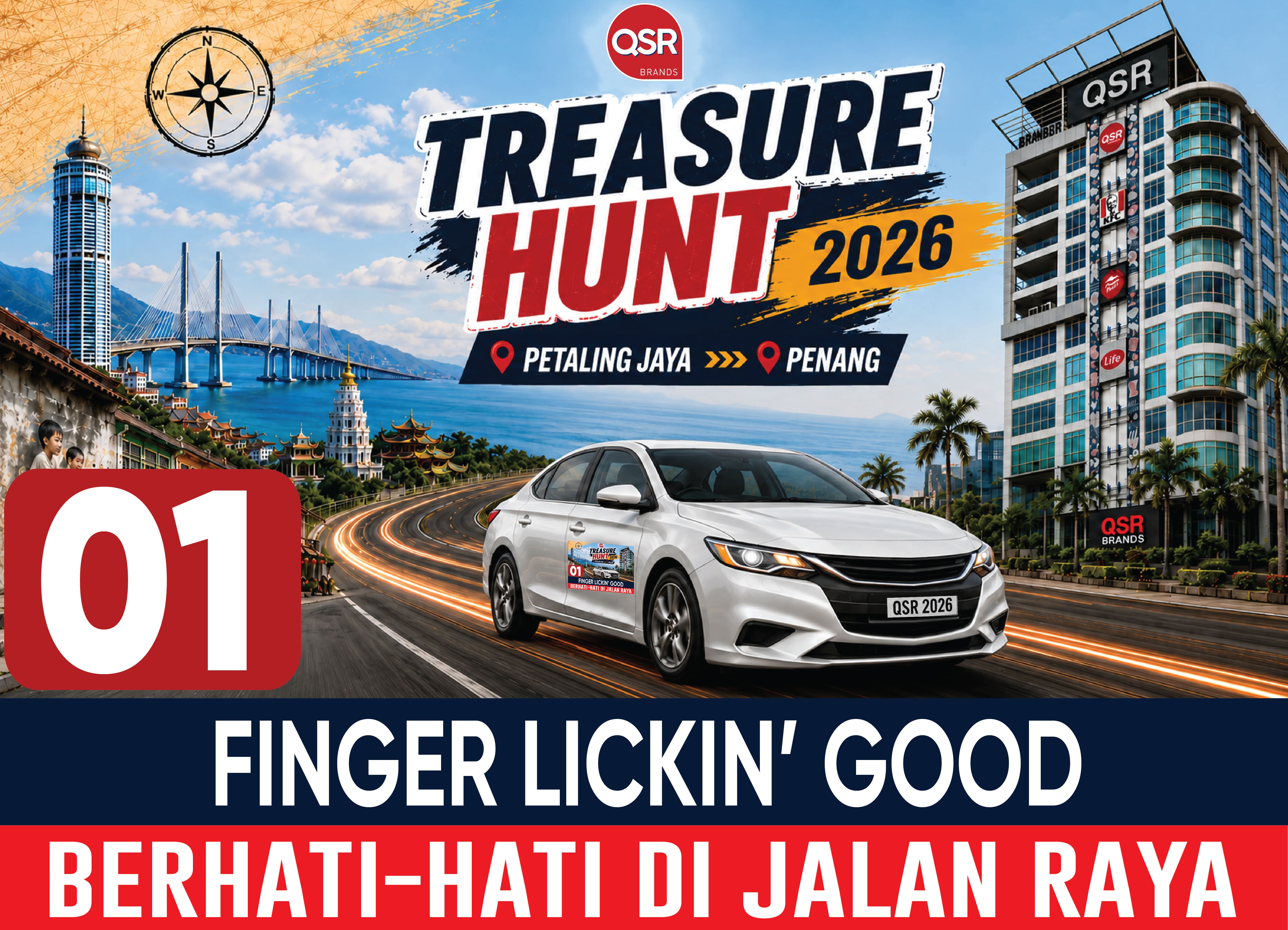 QSR Treasure Hunt 2026 - Finger Lickin' Good